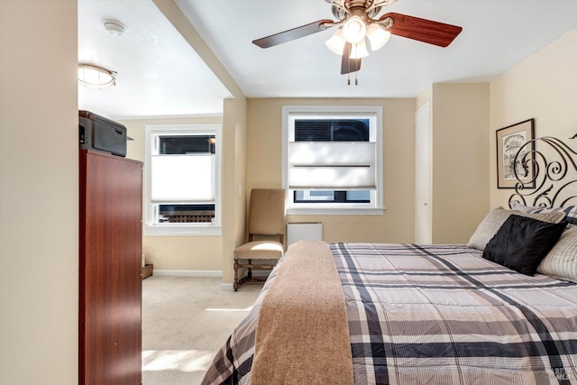 1416 F St, Napa, CA 94559 - bedroom with carpet flooring and ceiling fan