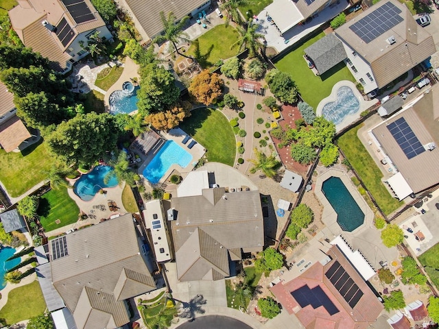drone / aerial view