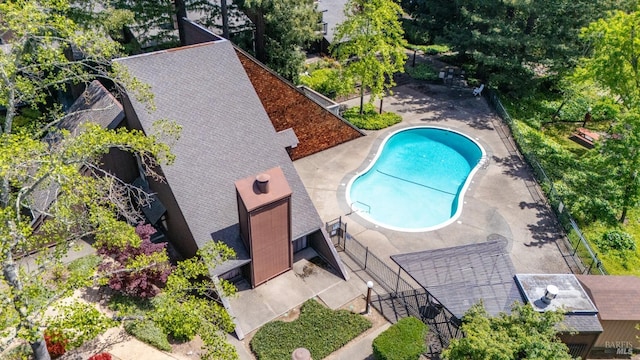 bird's eye view