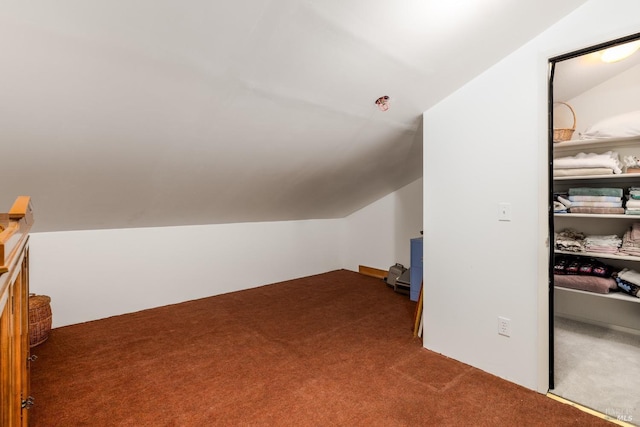 116 Philip Dr, Healdsburg, CA 95448 - additional living space with carpet flooring and vaulted ceiling