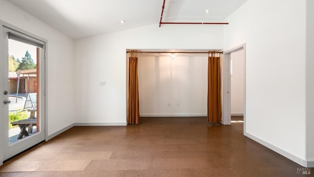 3880 Doris Murphy Ct, Occidental, CA 95465 - spare room with baseboards and speckled floor