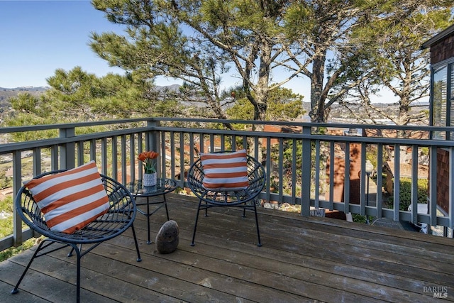 view of deck