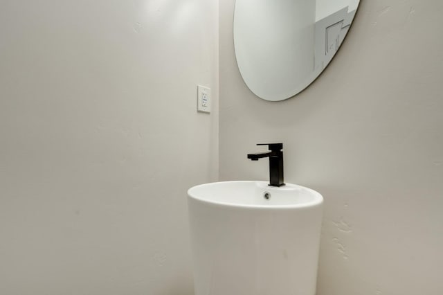 bathroom with a sink