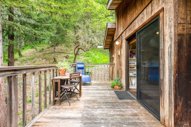 2 Pine Flat Rd, Cazadero, CA 95421 - view of wooden deck
