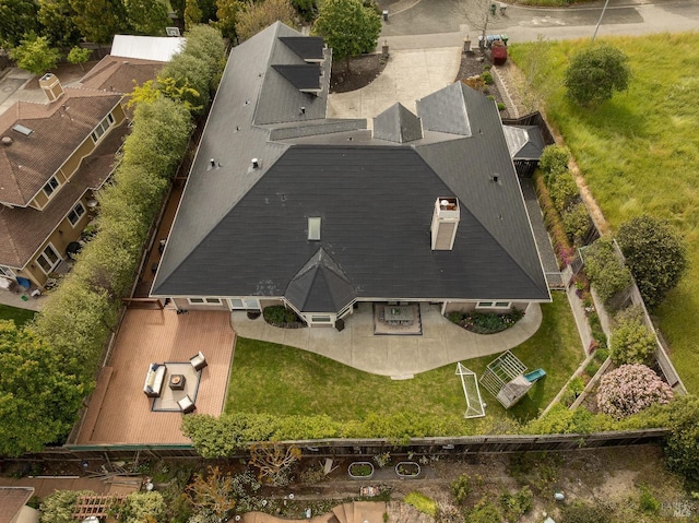 aerial view