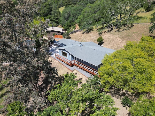 8 Shon Ct, Novato, CA 94947 - view from above of property