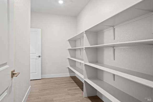 view of storage