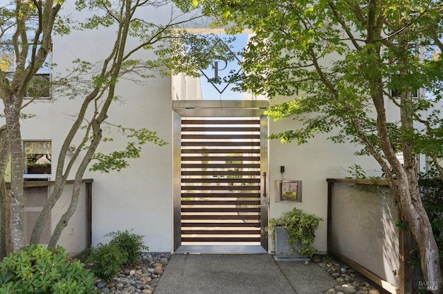 view of gate