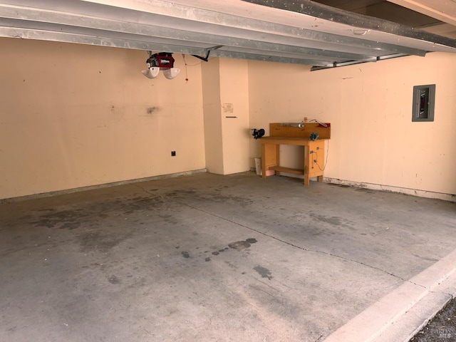 935 Hunt Ave, Saint Helena, CA 94574 - garage featuring electric panel
