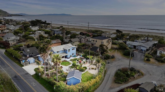 1 Joaquin Patio, Stinson Beach, CA 94970 - birds eye view of property with a water view and a residential view