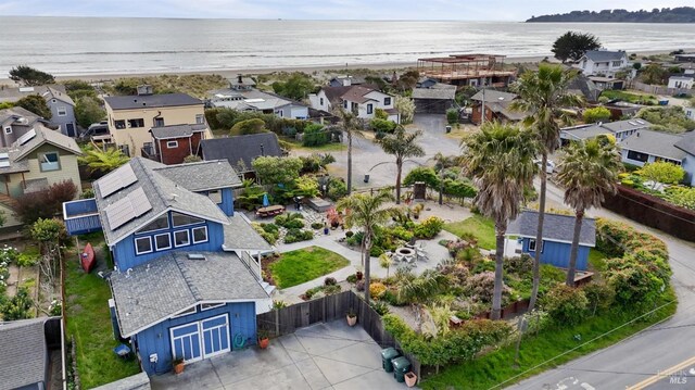 1 Joaquin Patio, Stinson Beach, CA 94970 - aerial view featuring a residential view and a water view
