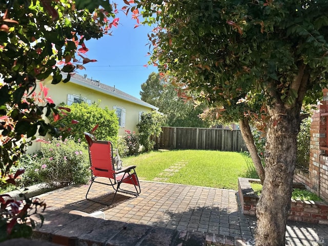 639 E 5th St, Benicia, CA 94510 - view of yard featuring a patio