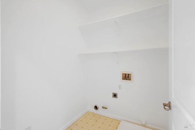 1606 Chamberlain Dr, Fairfield, CA 94533 - washroom with gas dryer hookup, electric dryer hookup, hookup for a washing machine, light floors, and laundry area