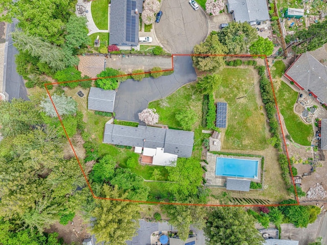 drone / aerial view