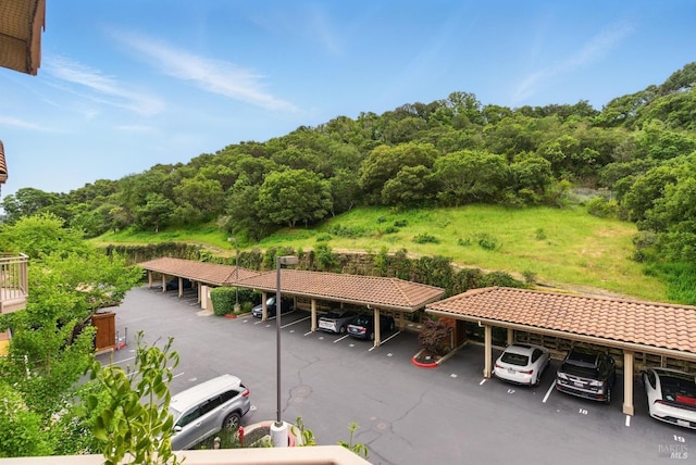 401 N Ave Unit 310, San Rafael, CA 94903 - exterior space with a wooded view