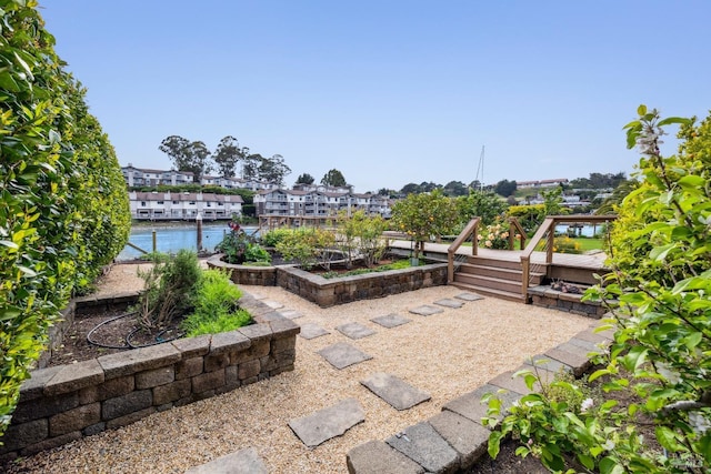 18 Egret Way, Mill Valley, CA 94941 - view of patio / terrace with a water view