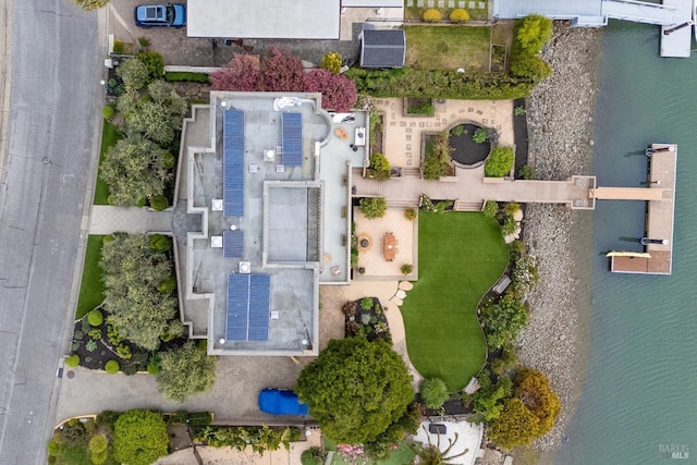 18 Egret Way, Mill Valley, CA 94941 - drone / aerial view with a water view