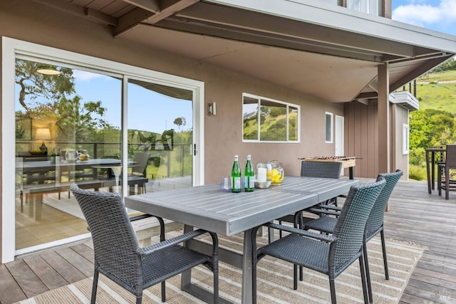 28 Timothy Ave, San Anselmo, CA 94960 - deck with outdoor dining space