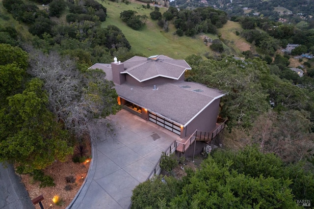 28 Timothy Ave, San Anselmo, CA 94960 - aerial view of property and surrounding area