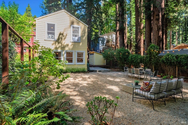 337 Madrone Ave, Larkspur, CA 94939 - rear view of property featuring a patio