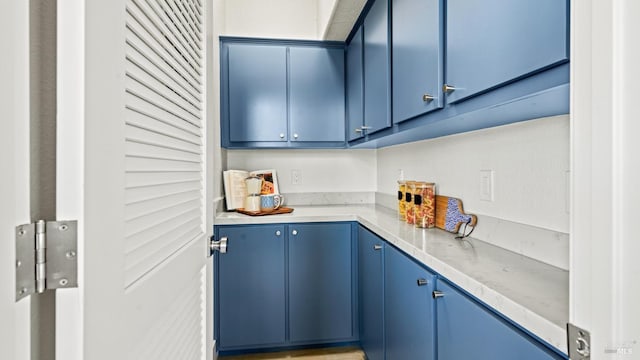 view of clothes washing area