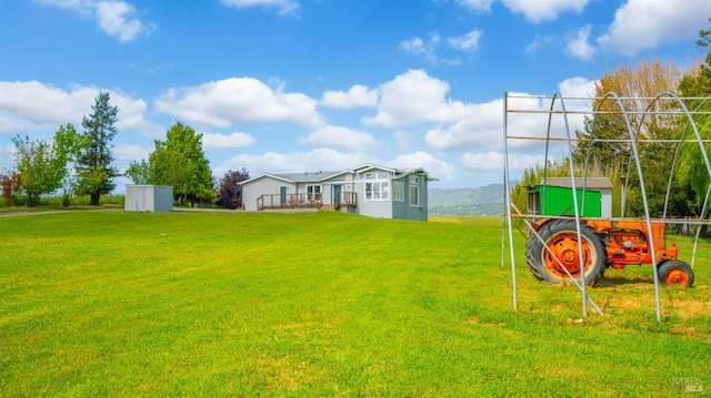 view of yard