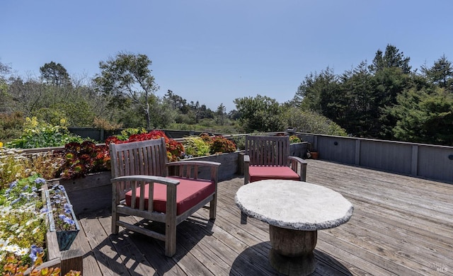 view of deck