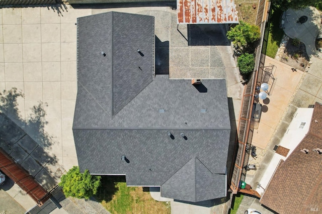 drone / aerial view