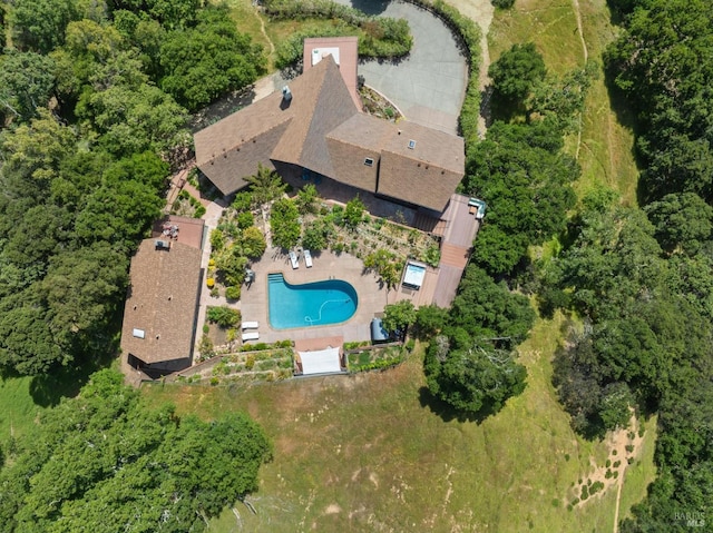 drone / aerial view