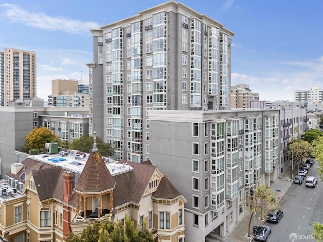 1483 Sutter St Unit 901, San Francisco, CA 94109 - view of building exterior featuring central AC unit and a view of city