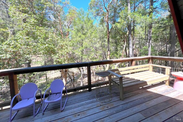 3984 Eagles Point Rd, Potter Valley, CA 95469 - view of deck