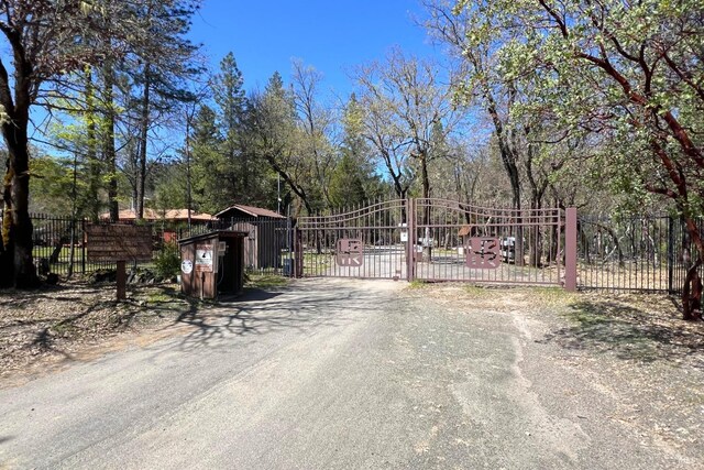 3984 Eagles Point Rd, Potter Valley, CA 95469 - view of asphalt road featuring a view of trees