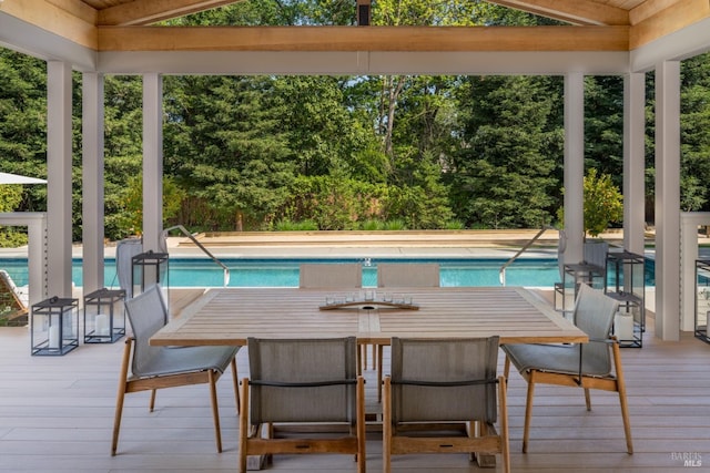 1711 Spring St, Saint Helena, CA 94574 - pool with outdoor dining space