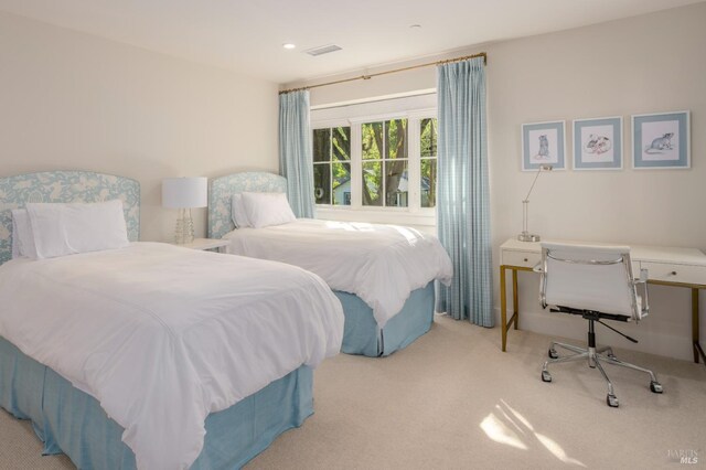 1711 Spring St, Saint Helena, CA 94574 - carpeted bedroom featuring visible vents