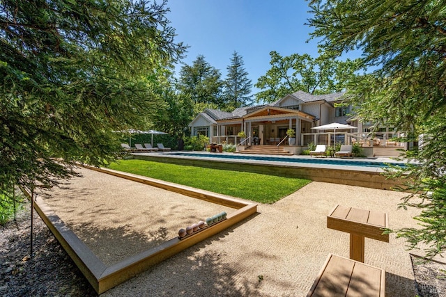 1711 Spring St, Saint Helena, CA 94574 - surrounding community with a swimming pool and a patio area