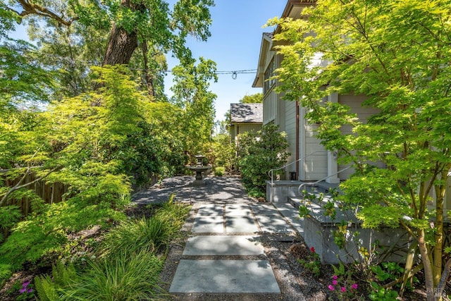1711 Spring St, Saint Helena, CA 94574 - view of yard with fence