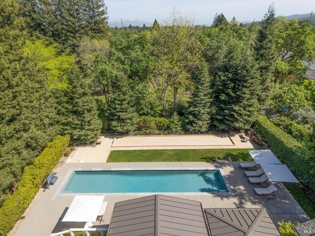 1711 Spring St, Saint Helena, CA 94574 - pool with a patio