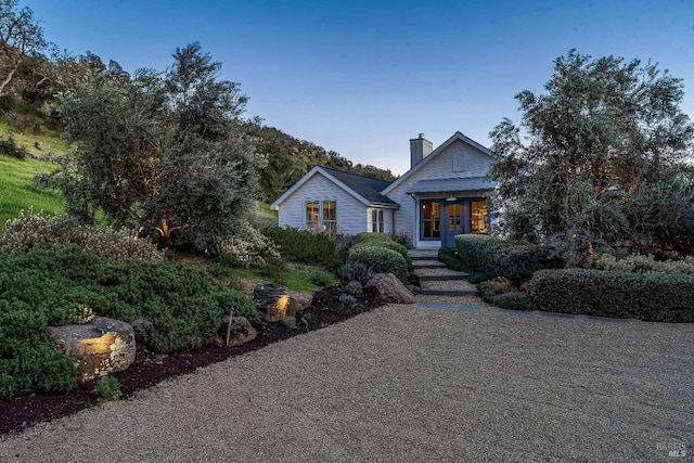 5310 Silverado Trl, Napa, CA 94558 - view of front of home featuring a chimney