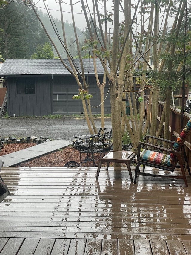 view of deck