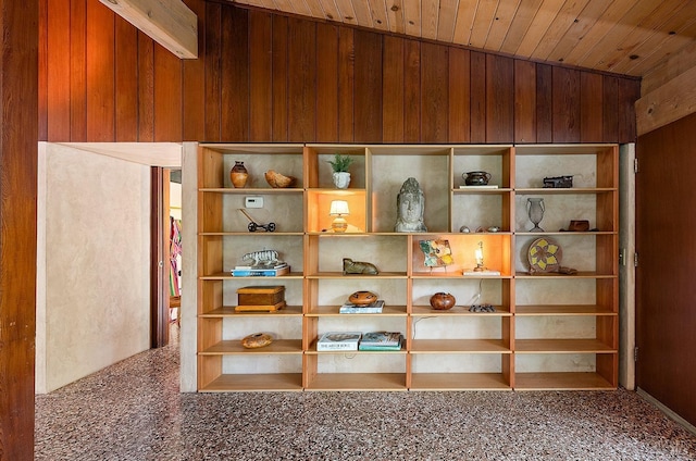 view of storage room