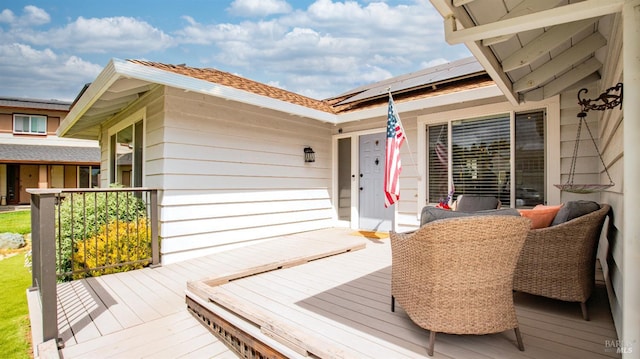 view of deck