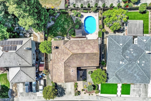 drone / aerial view