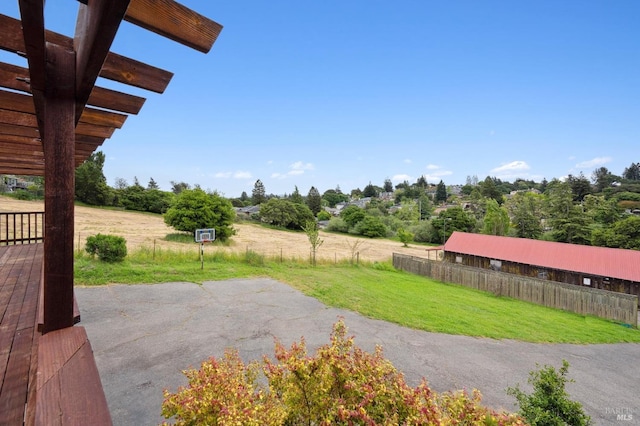 1373 Gossage Ave, Petaluma, CA 94952 - view of yard with fence