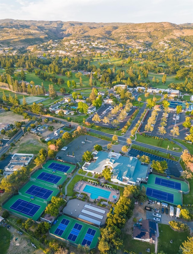aerial view