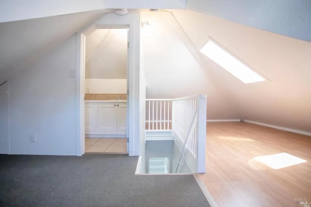315 Baker St, Petaluma, CA 94952 - bonus room featuring vaulted ceiling with skylight