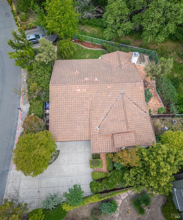 drone / aerial view