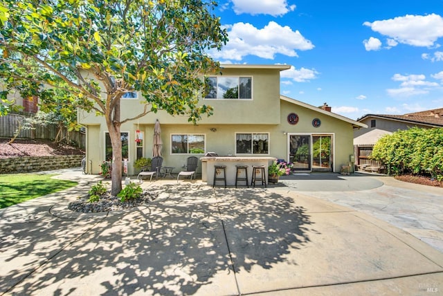 1163 Granada St, Vallejo, CA 94591 - rear view of property featuring a patio and stucco siding