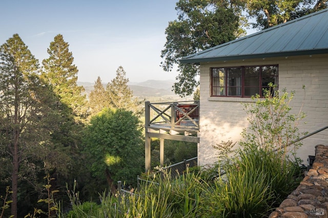 2480 Spring Mountain Rd, Saint Helena, CA 94574 - view of property exterior with a mountain view