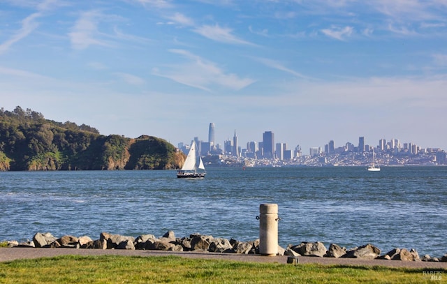 72 Lagoon Rd, Belvedere, CA 94920 - water view with a view of skyline