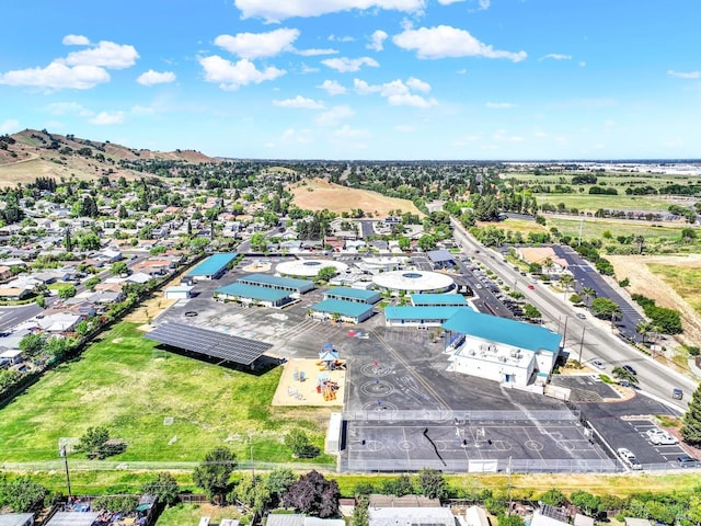 drone / aerial view